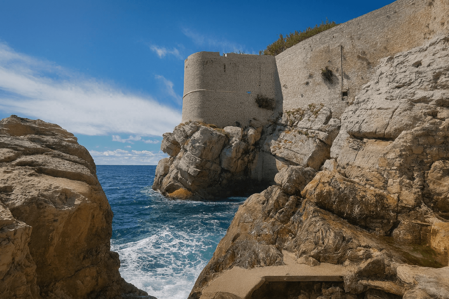 Scuba diving in Dubrovnik, Croatia
