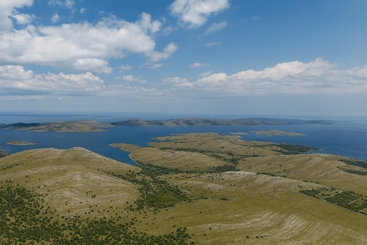 Scuba diving in Kornati Islands, Croatia