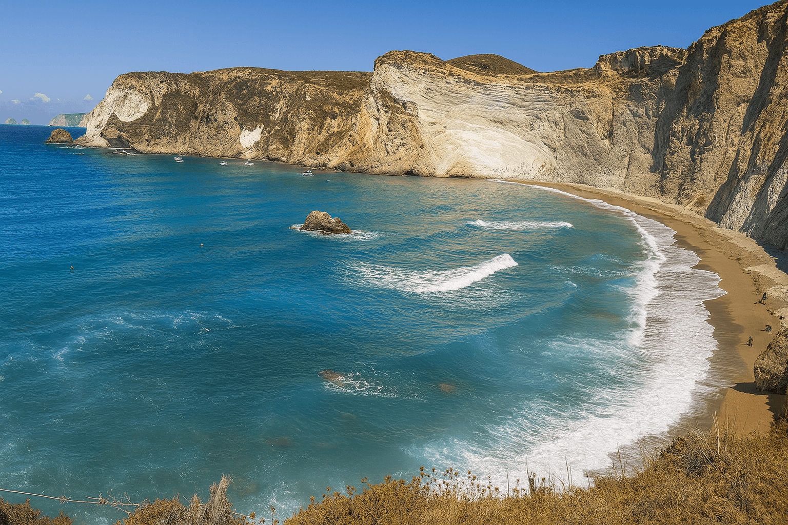 Scuba diving in Ponza Island, Lazio