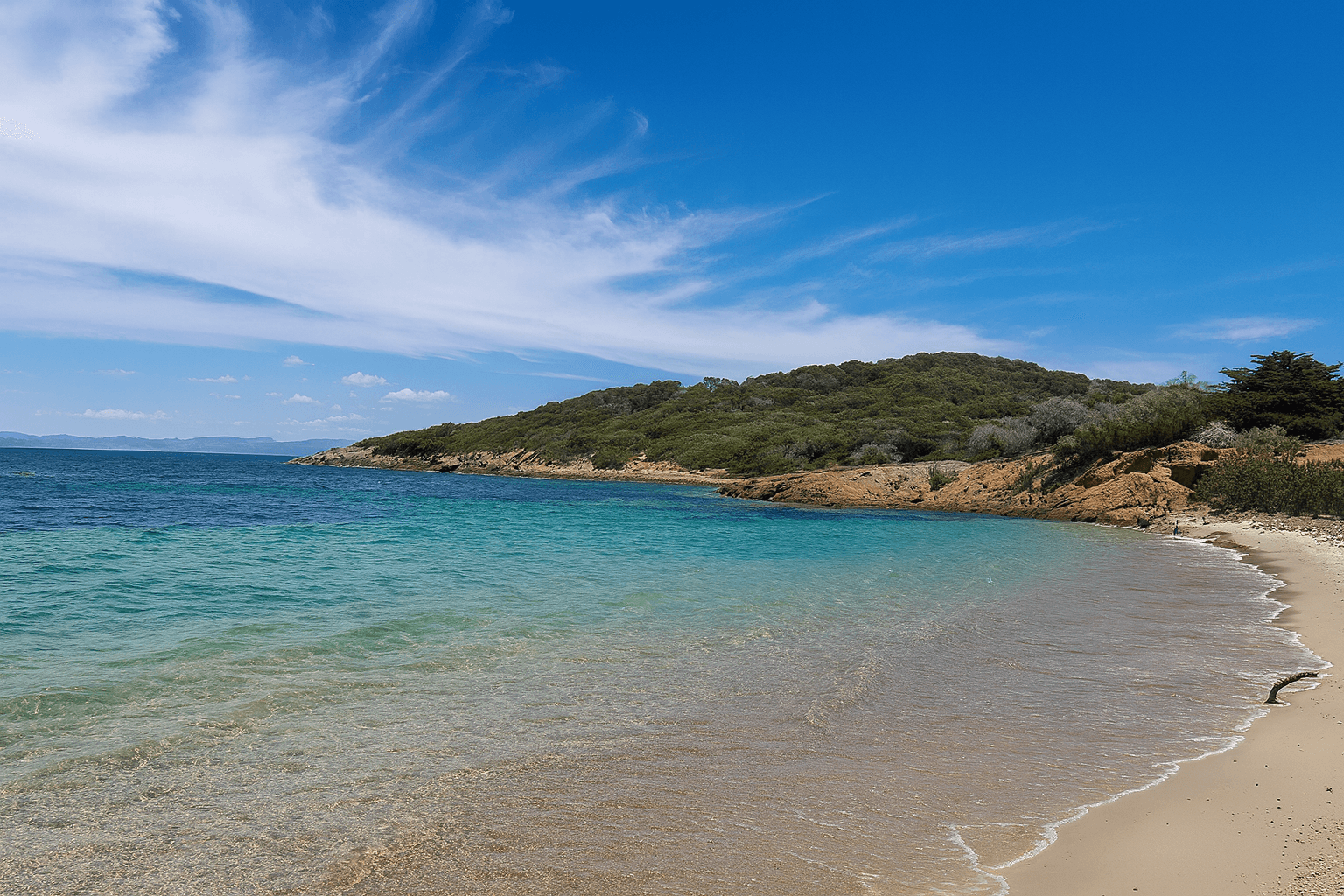 Scuba diving in Porquerolles, France
