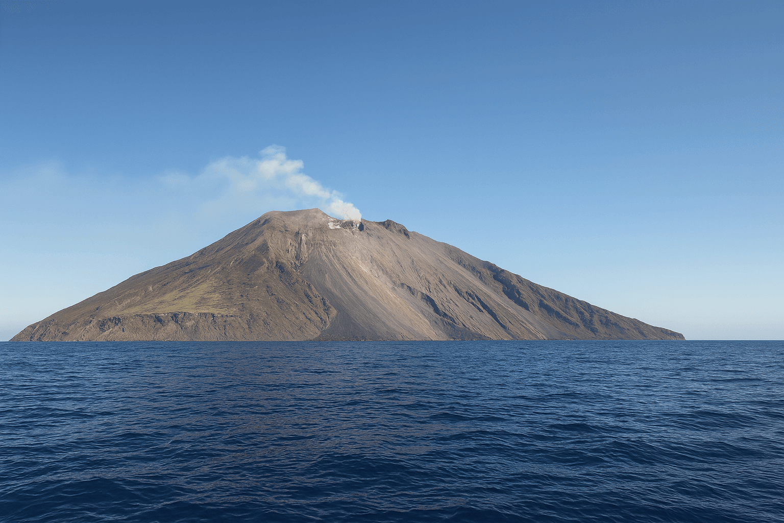 Scuba diving in Stromboli, Sicily