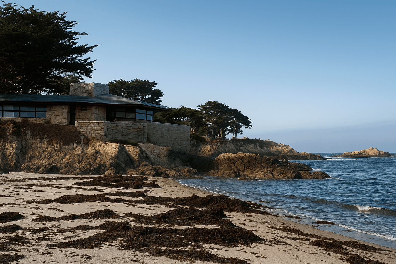 Scuba diving at Copper Roof House in Carmel by the Sea