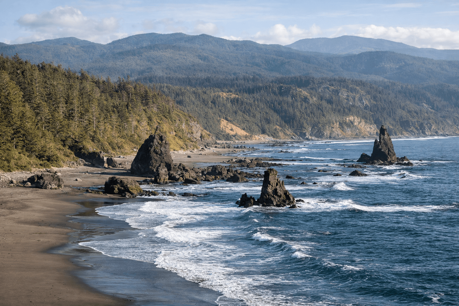 Scuba diving at Port Orford in Port Orford