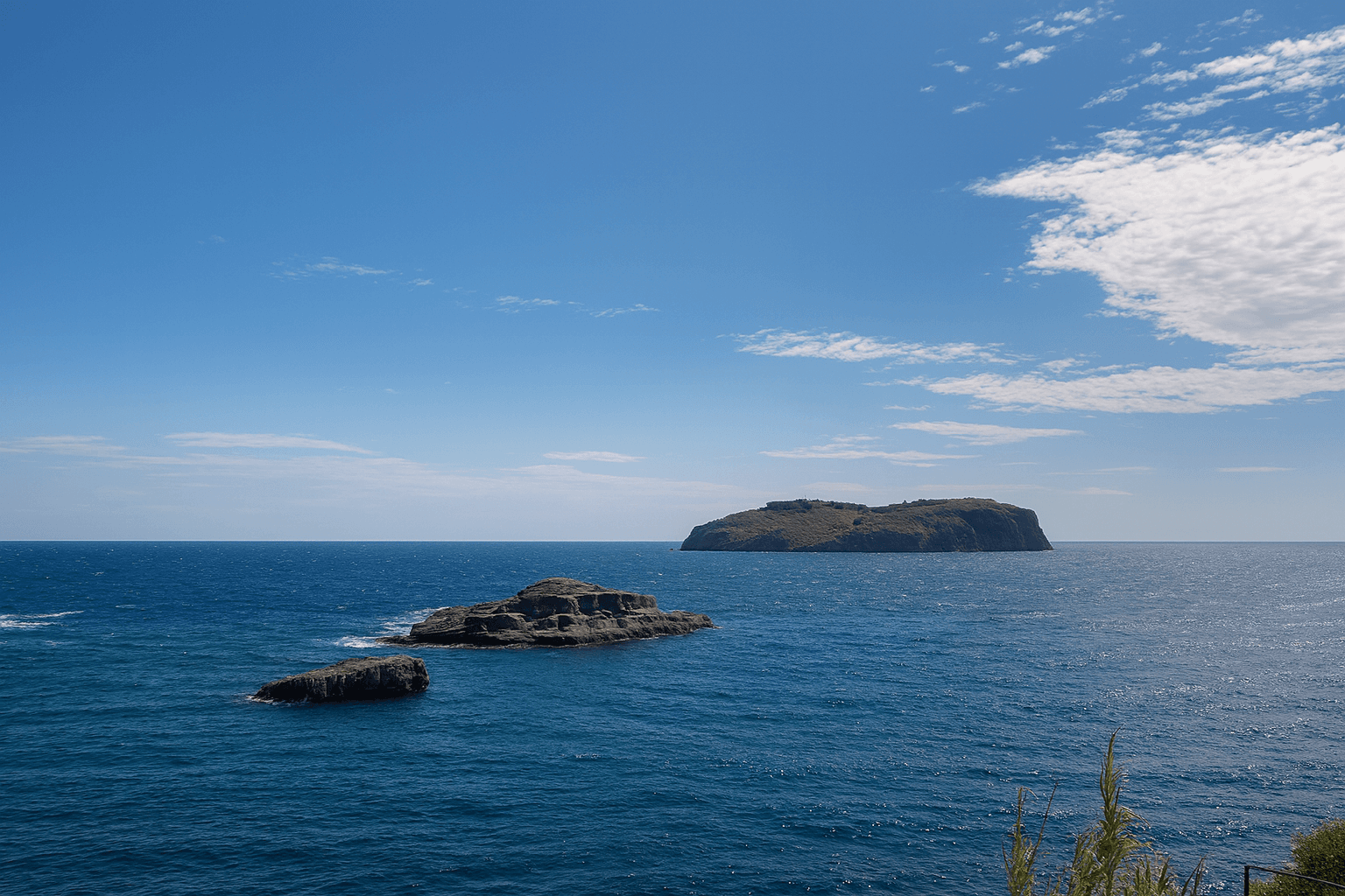 Scuba diving at Relitto Santa Lucia in Ventotene